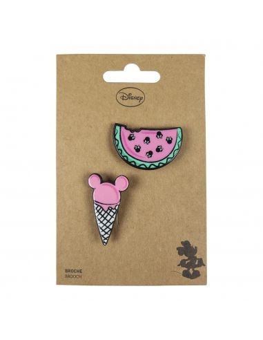 Pack Broches Minnie Mouse Ñam - Disney - Crea tu estilo