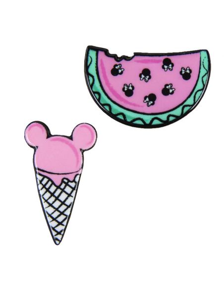 Pack Broches Minnie Mouse Ñam - Disney - Crea tu estilo