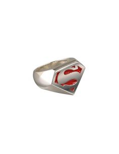 Anillo Superman Plata - DC Comics