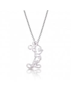 Colgante Mickey Mouse chapado Oro Blanco - Disney