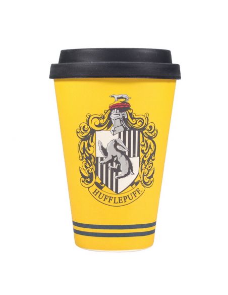 Taza de Viaje Hufflepuff - Harry Potter - 400 ml