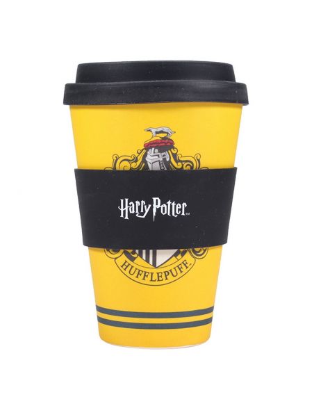 Taza de Viaje Hufflepuff - Harry Potter - 400 ml