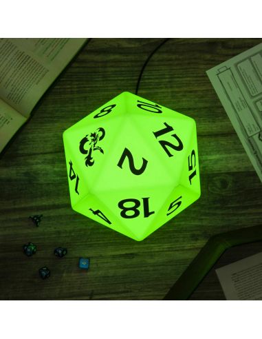 Lámpara D20 - Dungeons and Dragons