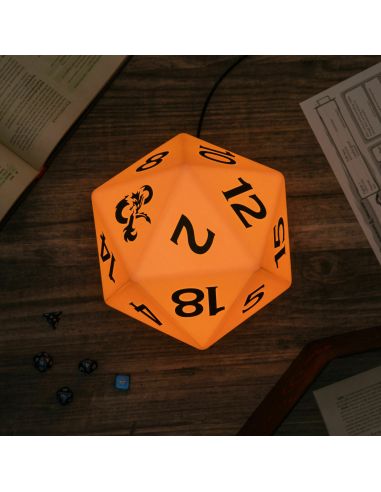 Lámpara D20 - Dungeons and Dragons