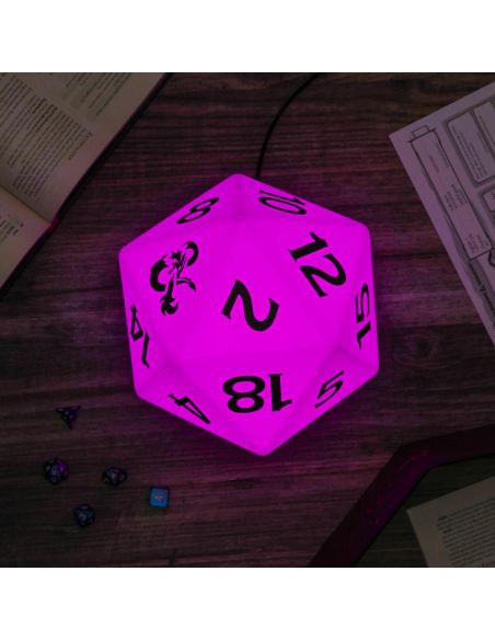 Lámpara D20 - Dungeons and Dragons