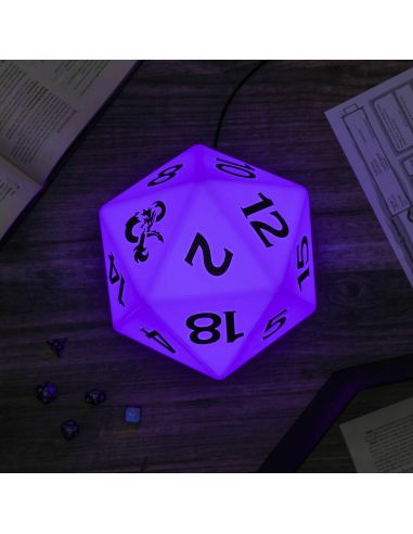 Lámpara D20 - Dungeons and Dragons