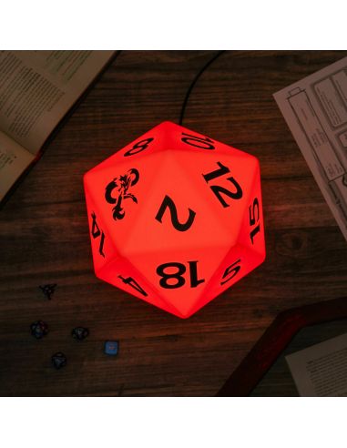 Lámpara D20 - Dungeons and Dragons