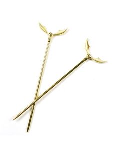 Set de 2 Horquillas Snitch Dorada - Harry Potter