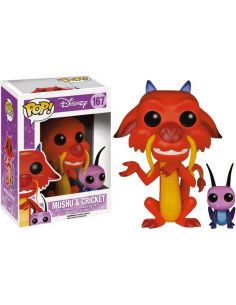 Funko Pop! Mushu y Cri-Kee 167 - Mulan 2