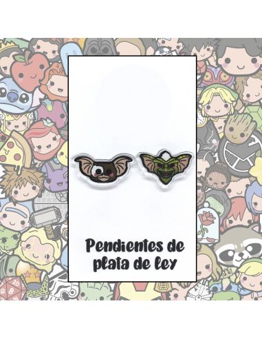 Pendientes Plata - Bichillos salvajes - Joyería Artesanal