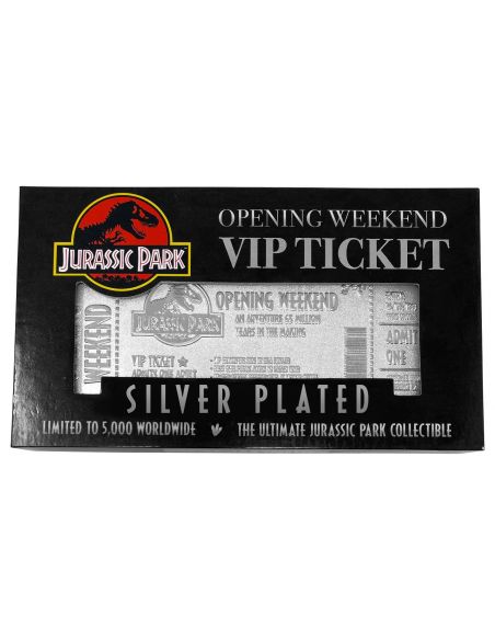 Réplica Opening Weekend VIP Ticket - Edición Limitada - Jurassic Park