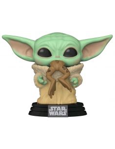 FUNKO POP! Baby Yoda comiendo Rana 379 - The Mandalorian