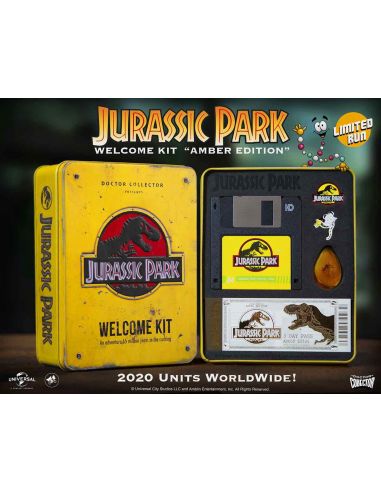 Caja metal Welcome Kit Amber - Edición Limitada - Jurassic Park