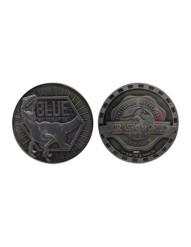 Moneda Blue Velociraptor - Edición Limitada - Jurassic Park