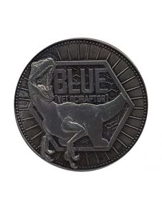 Moneda Blue Velociraptor - Edición Limitada - Jurassic Park 2