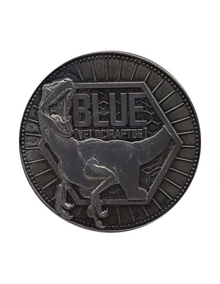 Moneda Blue Velociraptor - Edición Limitada - Jurassic Park