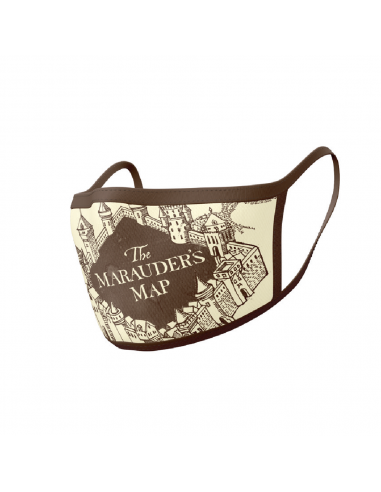 Pack de 2 protectores faciales Mapa del Merodeador - Harry Potter