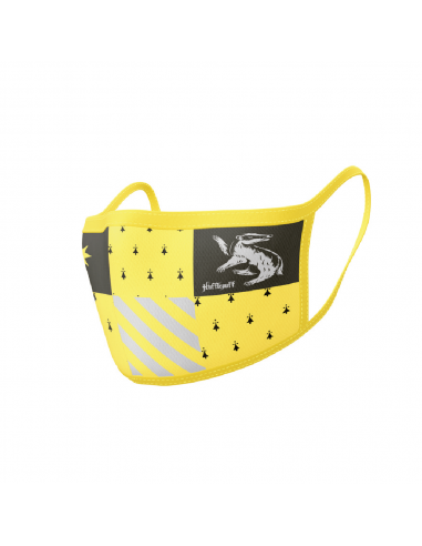Pack de 2 protectores faciales casa Hufflepuff - Harry Potter