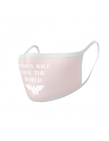 Pack de 2 protectores faciales Wonder World - DC Comics