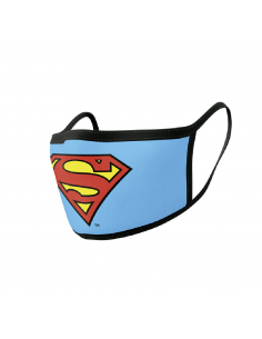 Pack de 2 protectores faciales Logo Superman - DC Comics