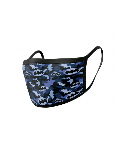 Pack de 2 protectores faciales Batman azul - DC Comics