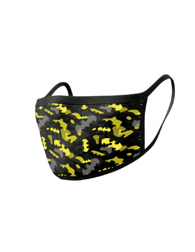 Pack de 2 protectores faciales Batman amarillo - DC Comics