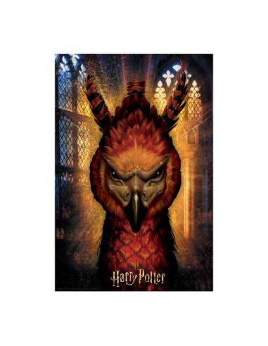 Puzzle lenticular Fawkes 300 piezas - Harry Potter