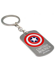 Llavero chapa Capitán América - Marvel 2