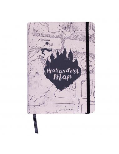 Cuaderno premium Mapa del Merodeador - Harry Potter