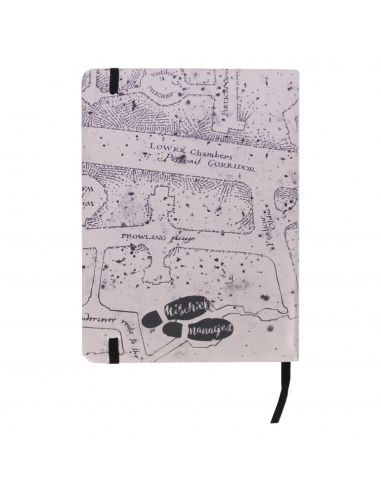 Cuaderno premium Mapa del Merodeador - Harry Potter