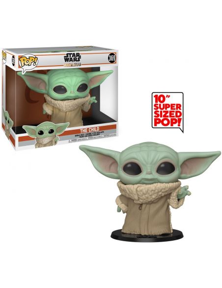 Funko Pop! Baby Yoda 25 cm - Super Sized - The Mandalorian