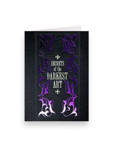 Tarjeta secretos Artes Oscuras - MinaLima - Harry Potter