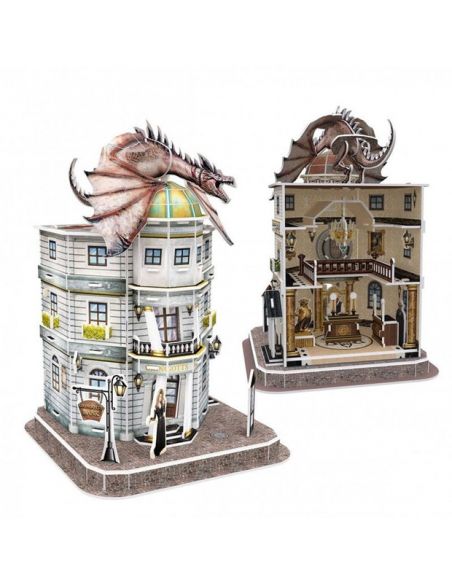 Puzzle 3D Banco Gringotts 74 pcs - Harry Potter