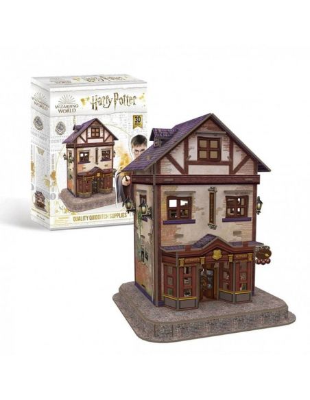 Puzzle 3D Tienda artículos de Quidditch 71 pcs - Harry Potter