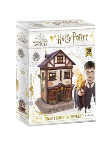 Puzzle 3D Tienda artículos de Quidditch 71 pcs - Harry Potter