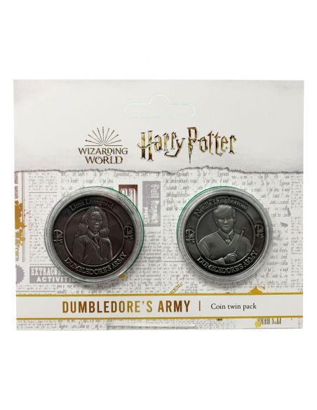 Pack Monedas Neville y Luna Lovegood - Edición Limitada - Harry Potter