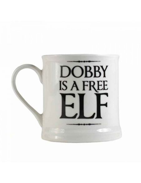 Taza vintage Dobby is a Free - Harry Potter