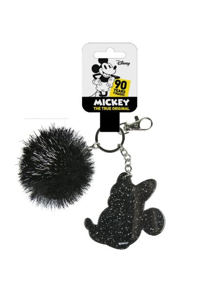 Llavero Pompom negro Minnie Mouse - Disney