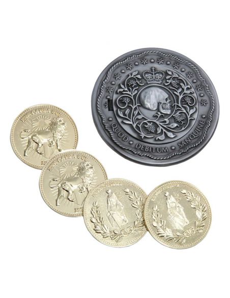 Set réplicas Juramento de sangre y Monedas John Wick