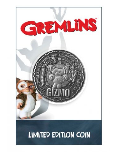 Moneda Gizmo y Stripe - Edición Limita - Gremblins