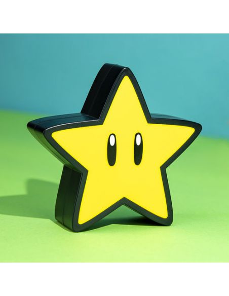 Mini Lámpara Estrella 3D con sonido - Mario Bros