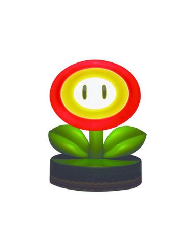 Mini Lámpara Flor de Fuego 3D - Mario Bros