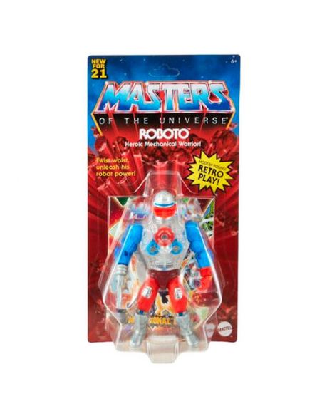 Figura Roboto 14 cm - Masters del Universo Origins