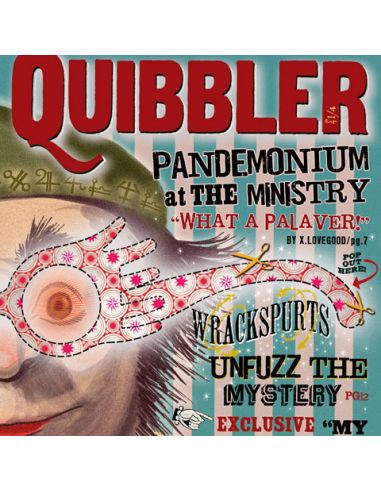 Tarjeta Quibbler - MinaLima - Harry Potter
