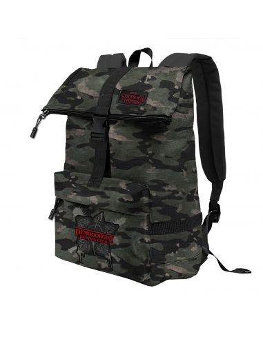 Mochila Stranger Things camuflaje Demogorgon - Stranger Things