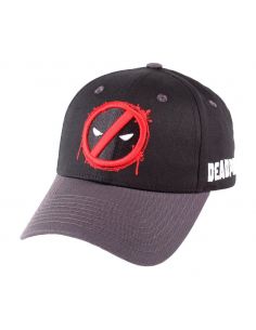 Gorra Deadpool bordada - Marvel