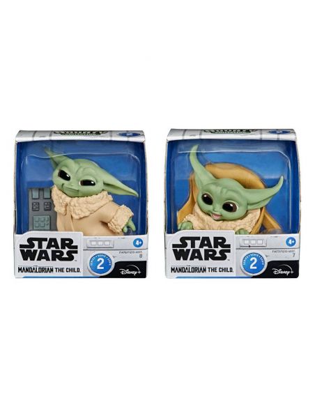 Pack 2 Figuras Baby Yoda 4 - The Mandalorian - Star Wars