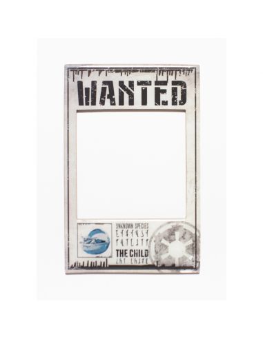 Marco de fotos Imantado Wanted Baby Yoda (Grogu) - The Mandalorian - Star Wars