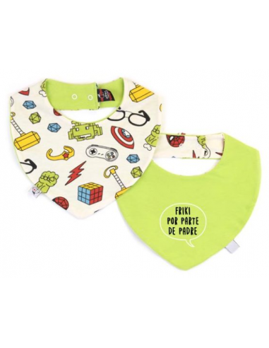 Babero Friki por parte de Padre