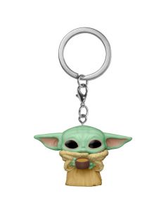 Llavero Pocket Pop Grogu (Baby Yoda) Sopa – The Mandalorian Star Wars